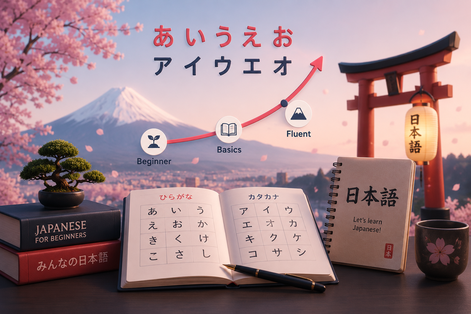 Full Track course - Hiragana, Katakana and Basics
